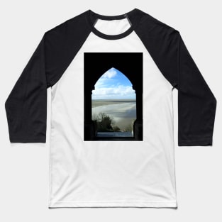 View from the Cloister at Mont St Michel Baseball T-Shirt